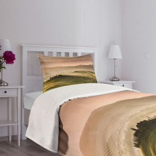 Trees Meadows Countryside Bedspread Set