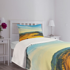 Italy Farmland Rural Bedspread Set