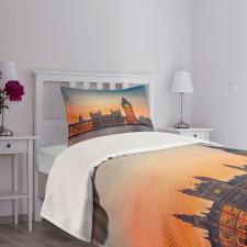 Big Ben and Parliament Bedspread Set