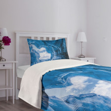 Glacier Frozen Cave Bedspread Set