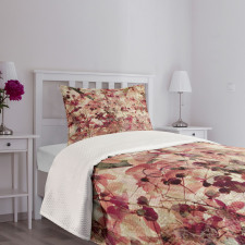 Cherry Blossoms Floral Bedspread Set