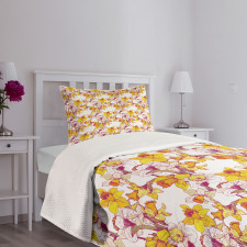 Flowers Spring Romance Bedspread Set