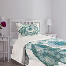 Exquisite Flower Shaped Bedspread Set
