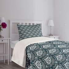Floral Victorian Bedspread Set