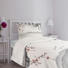 Chinese Style Artwork Bedspread Set