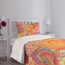 Grunge Sun Boho Bedspread Set