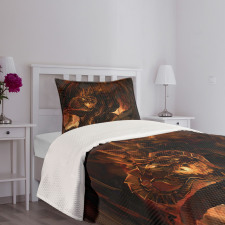 Dragon Bedspread Set