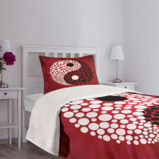 Abstract Cosmos Sign Bedspread Set