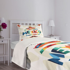 Sombrero Aztec Bedspread Set