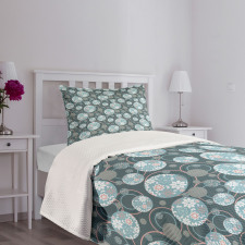 Oriental Shape Bedspread Set