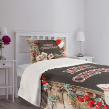 Noel Concept on Board Bedspread Set