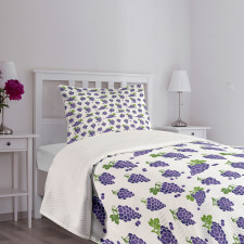 Fruit Yummy Design Bedspread Set