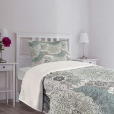 Oriental Style Bedspread Set
