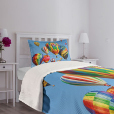 Journey Fun Sky Bedspread Set