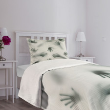 Ghost Alien Spirit Bedspread Set