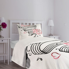 Language of Love Music Bedspread Set