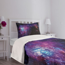 Mother Baby Nebula View Bedspread Set