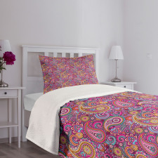 Flowers and Sun Bedspread Set