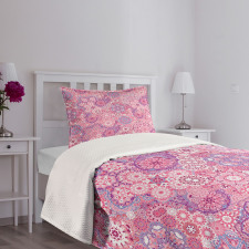 Flower Folklore Bedspread Set