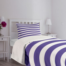 Navy Nautical Marine Bedspread Set