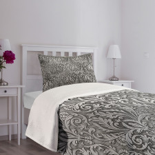 Classic Floral Ornament Bedspread Set