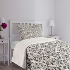 Floral Paisley Oriental Bedspread Set