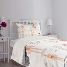 Different Bodies Bedspread Set