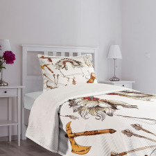 Chef Old Feather Bedspread Set