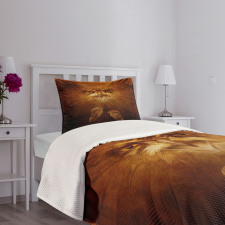 Hawk Eagle Face Claws Bedspread Set