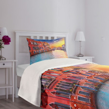 Venice Canal Bedspread Set