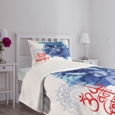 Message Eastern Divine Bedspread Set