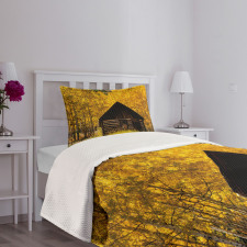 Farmhouse in Aspen Tree Bedspread Set