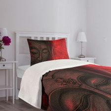 Zen Yoga Hippie Design Bedspread Set