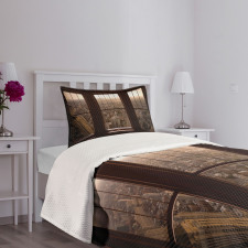 Urban View American Town Bedspread Set