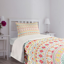 Native Style Aztec Art Bedspread Set