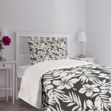 Exotic Hibiscus Flower Bedspread Set