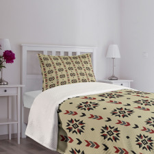 Chevron Design Bedspread Set