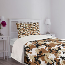 Camo Style Shades Bedspread Set