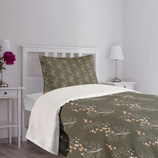 Spring Buds Branches Bedspread Set