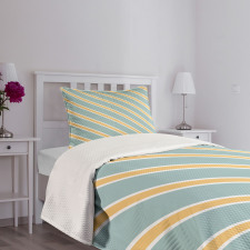 Bold Thin Stripes Bedspread Set