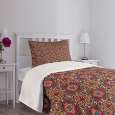 Colorful Image Bedspread Set