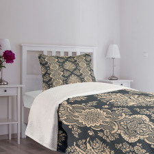 Victorian Baroque Style Bedspread Set
