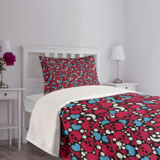 Crosses Hearts Moons Bedspread Set