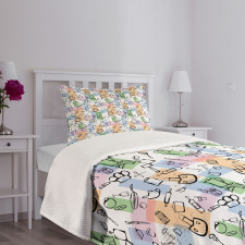 Kitchen Stuff Cuisine Bedspread Set