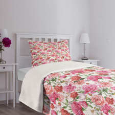 Spring Garden Roses Bedspread Set