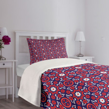 Moroccan Oriental Old Bedspread Set