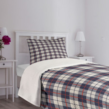 Square Geometric Shape Bedspread Set