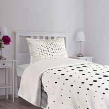 Big Little Pop Art Dots Bedspread Set
