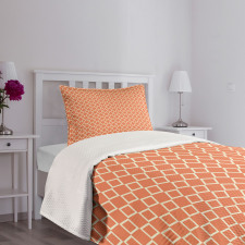 Checkered Modern Tile Bedspread Set