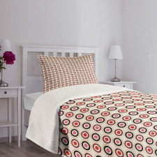 Circles Geometrical Art Bedspread Set